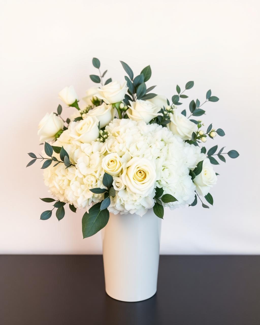 Ivory Grace — All-white statement arrangement