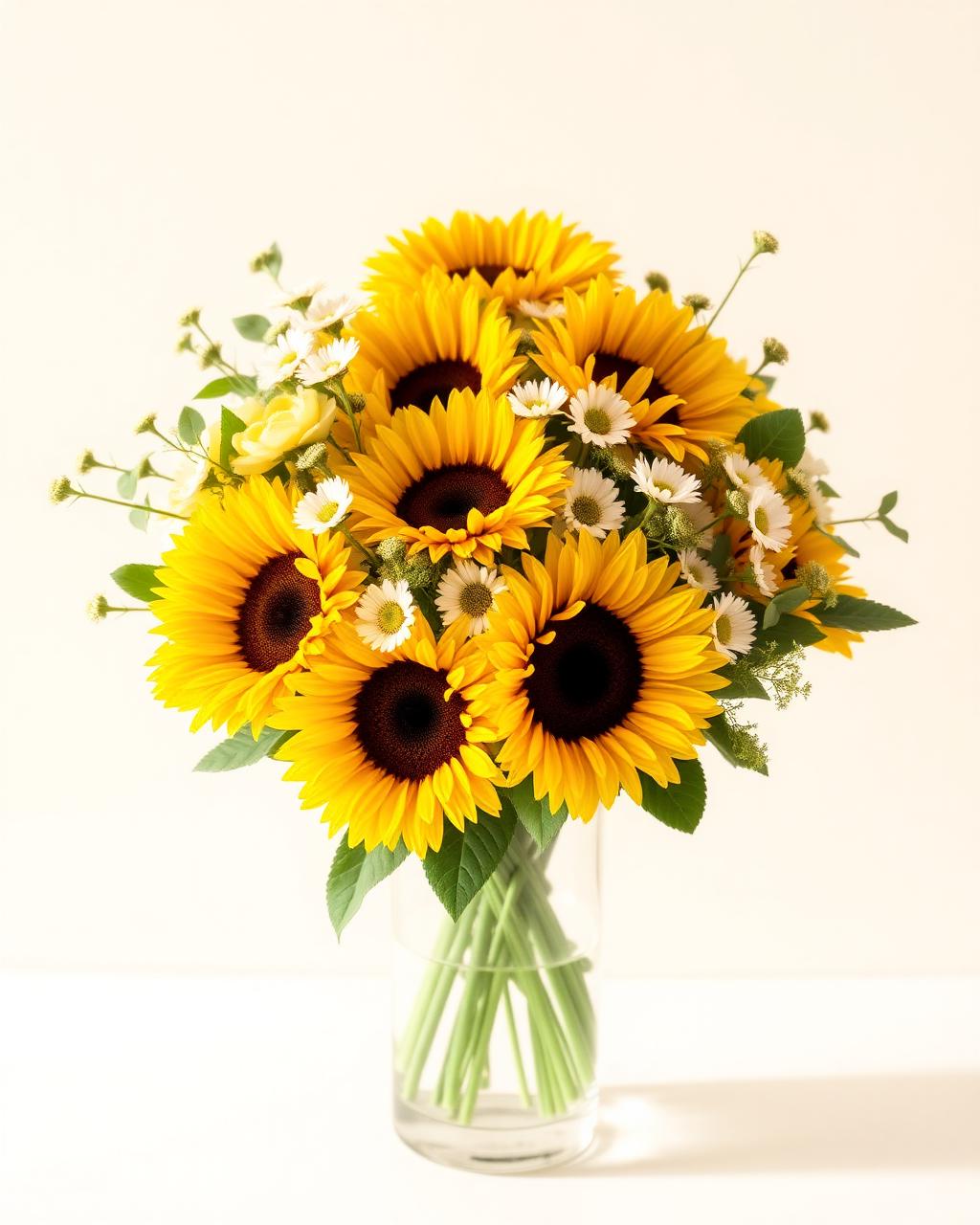 Sunshine Day — Sunflowers & summer daisies